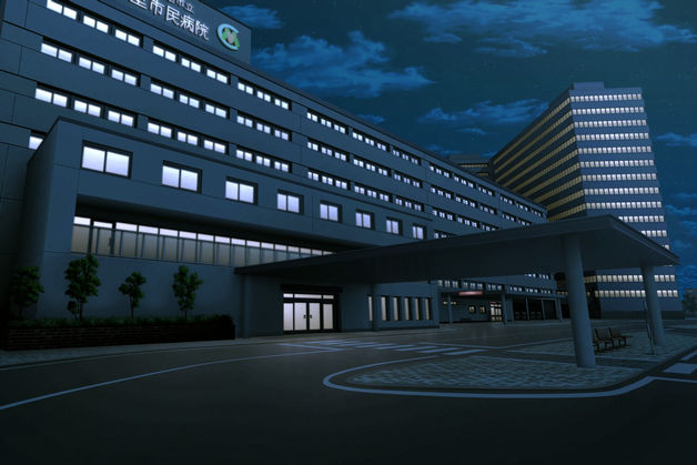 夜の病院